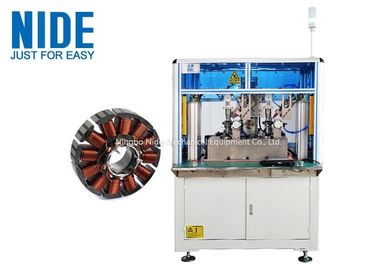 Automatic Fan DC Motor Stator Winding Machine 120 Rpm Efficiency Customized Color