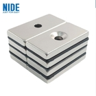 Quadrato su ordinazione del magnete del neodimio di NdFeB dei pezzi di ricambio del motore elettrico forte con il foro