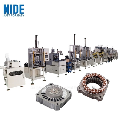 La linea di produzione automatica dello statore del motore dei semi ha personalizzato