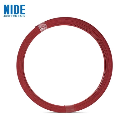 Classe F Cuneo per slot motore Fibra vulcanizzata rossa 0,15/0,8 mm