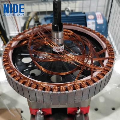 Bicicletta elettrica Linea di assemblaggio automatica del motore dello stator e del rotore del mozzo della ruota
