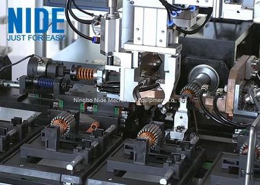 Linea di produzione automatica del motore della macchina utensile bobinatrice dell'armatura del motore