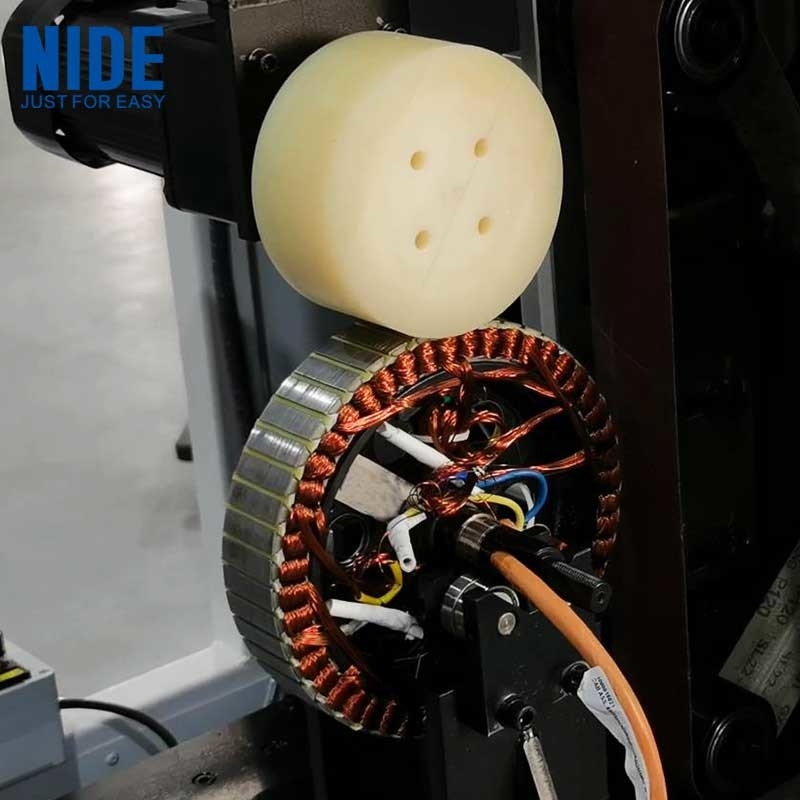 BLDC Wheel Hub Motor Stator OD Machine di pulizia per la rimozione della vernice